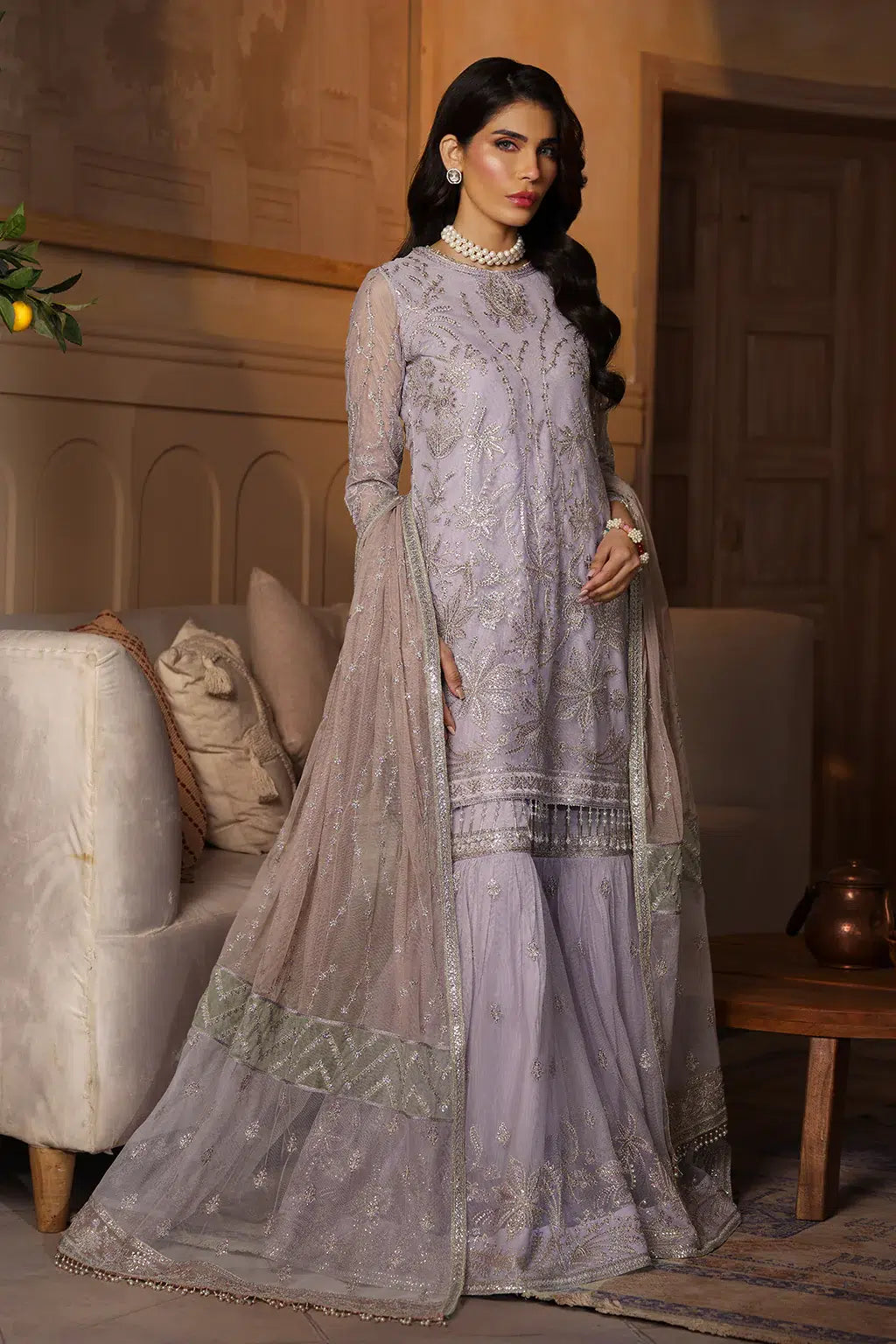 Zarif | Nauroz Festive Formals | ZFN 07 MEHER - Official Zarif stockist in UK - Sakeena London