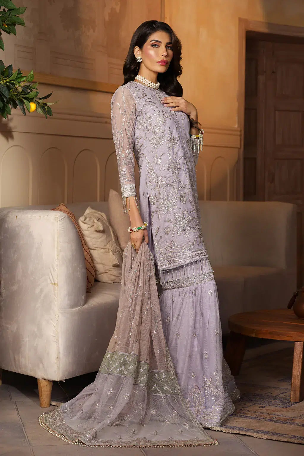 Zarif | Nauroz Festive Formals | ZFN 07 MEHER - Official Zarif stockist in UK - Sakeena London