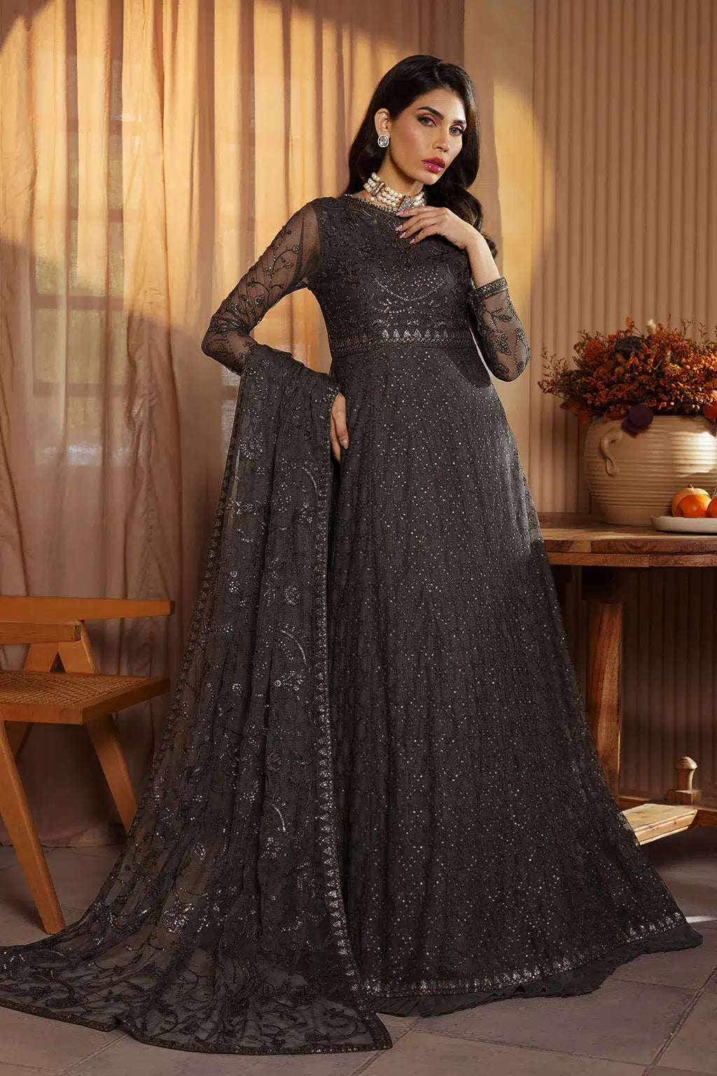 Zarif | Nauroz Festive Formals | ZFN 06 DAREEN - Official Zarif stockist in UK - Sakeena London