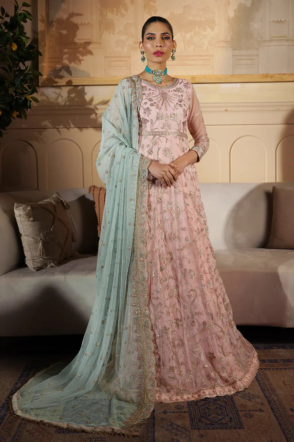Zarif | Nauroz Festive Formals | ZFN 04 SAMARA - Official Zarif stockist in UK - Sakeena London