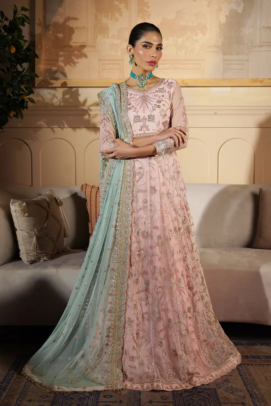 Zarif | Nauroz Festive Formals | ZFN 04 SAMARA - Official Zarif stockist in UK - Sakeena London