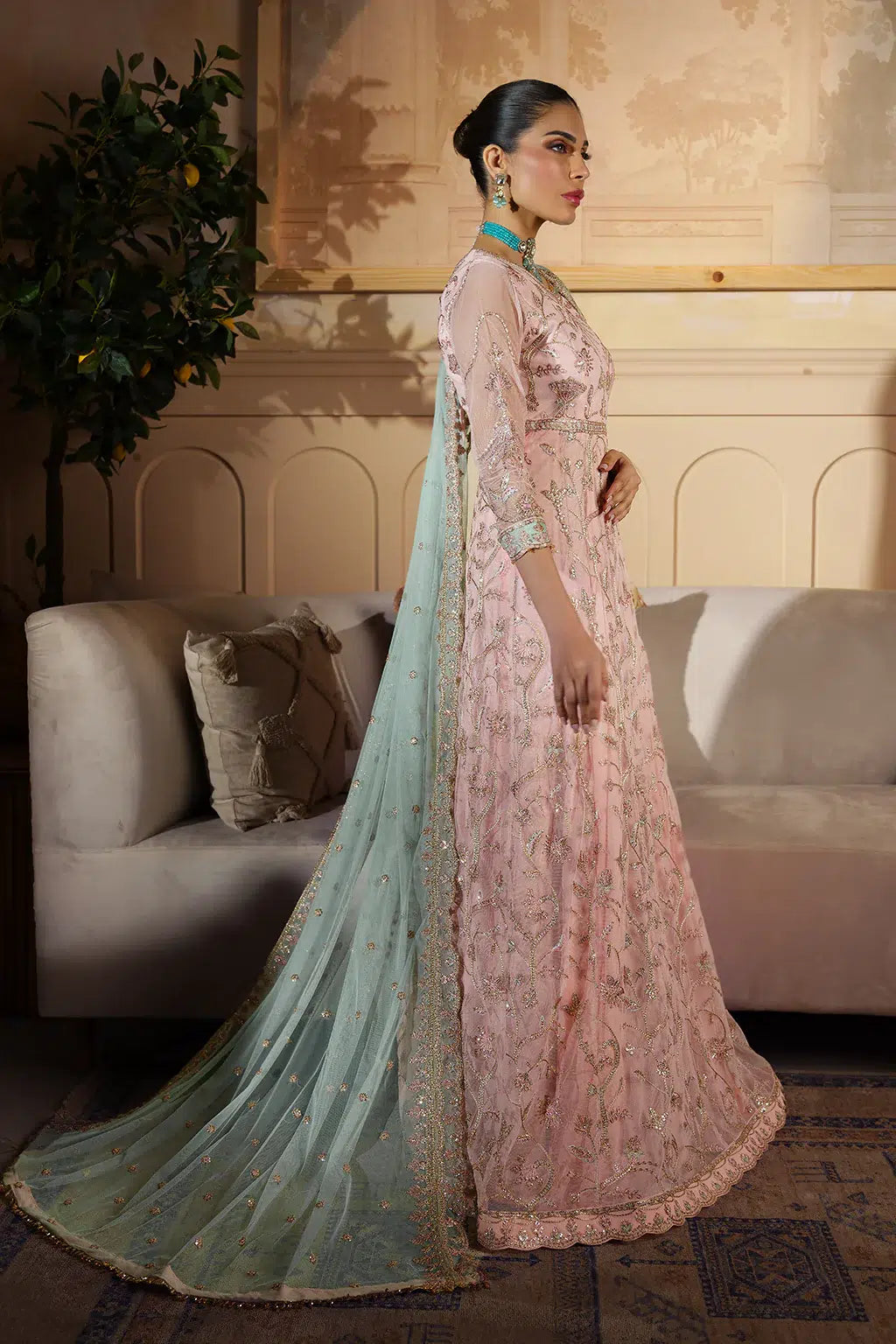Zarif | Nauroz Festive Formals | ZFN 04 SAMARA - Official Zarif stockist in UK - Sakeena London