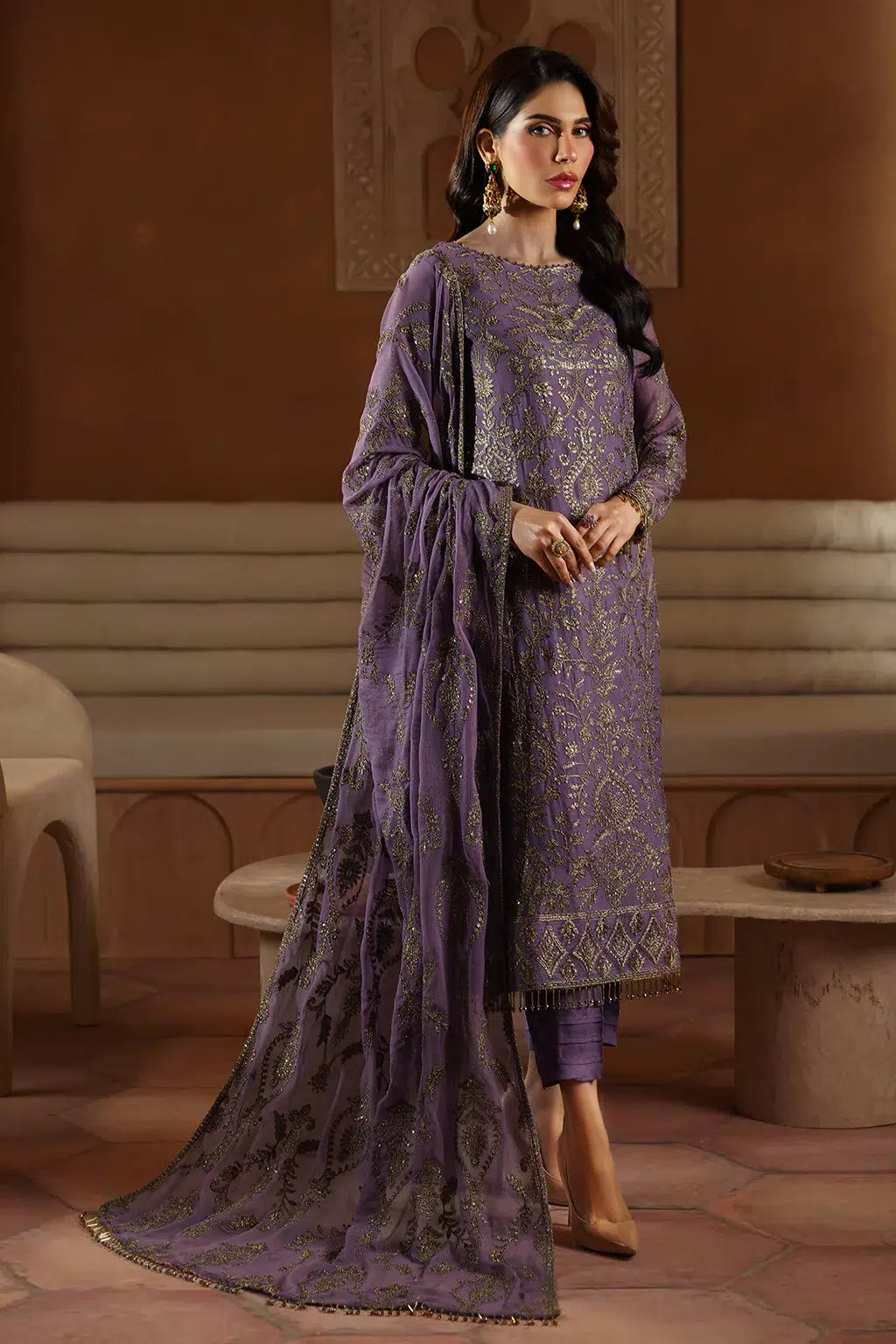 Zarif | Nauroz Festive Formals | ZFN 03 JAHAAN - Official Zarif stockist in UK - Sakeena London