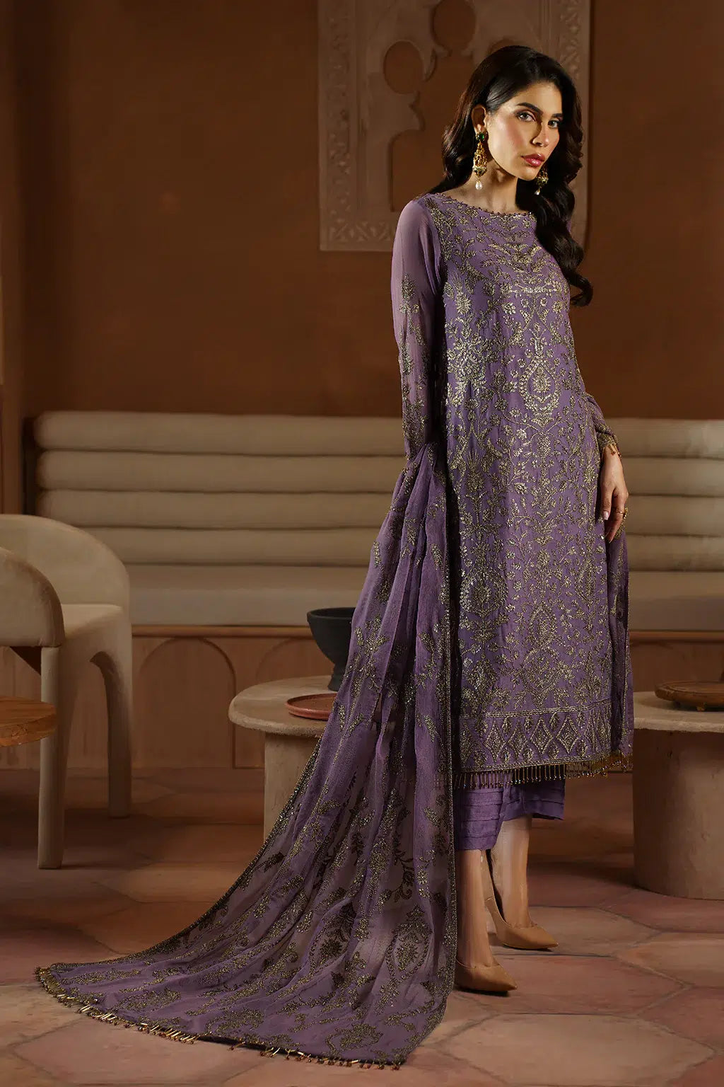 Zarif | Nauroz Festive Formals | ZFN 03 JAHAAN - Official Zarif stockist in UK - Sakeena London