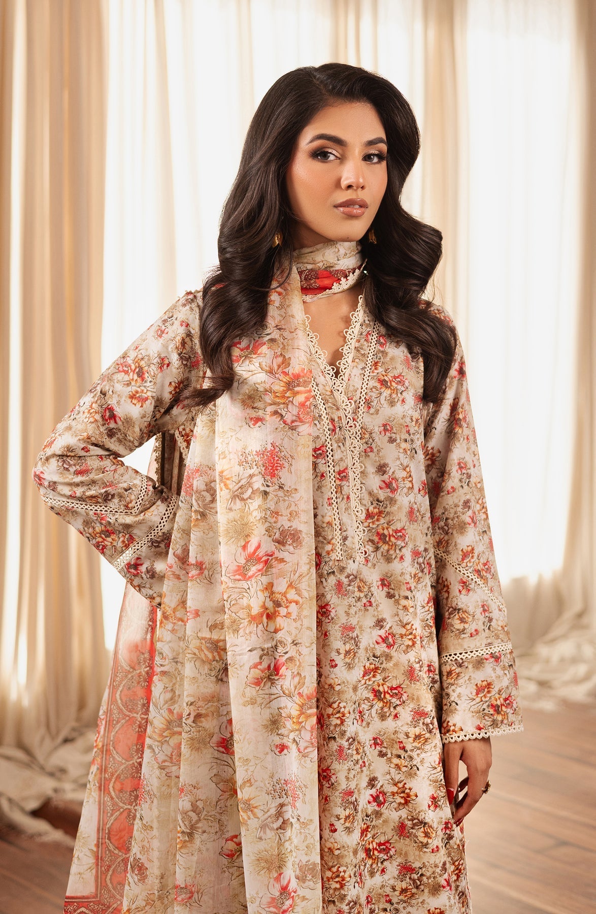 Zarif | Prints 24 | ZPC 05 MIRA - Official Zarif stockist in UK - Sakeena London