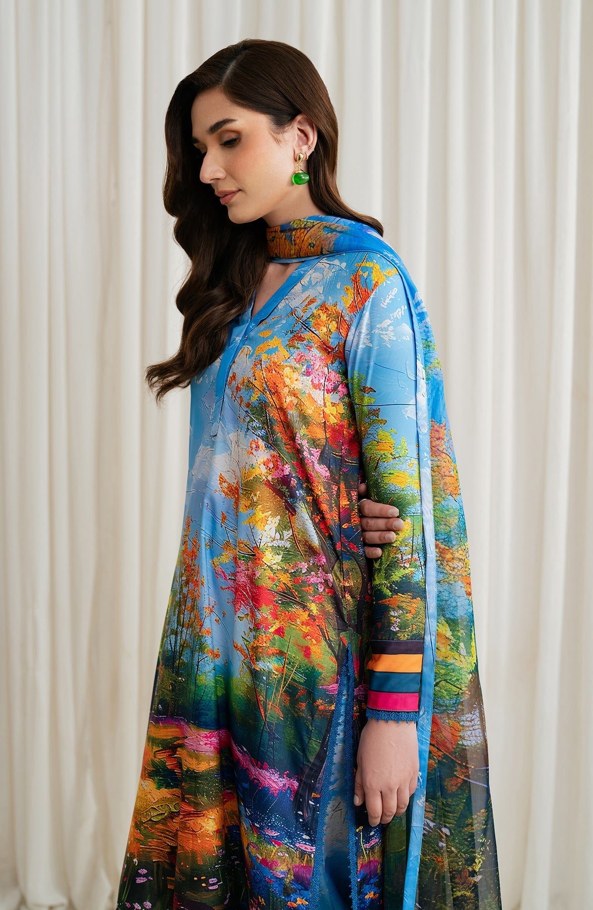 Zarif | Prints 24 | ZGS 11 GEORGIA - Official Zarif stockist in UK - Sakeena London