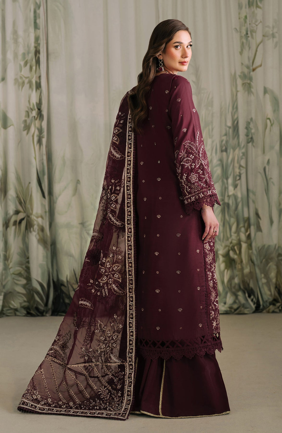 Zarif | Raw Silk | ZRF-RW-04 LIANA - Official Zarif stockist in UK - Sakeena London