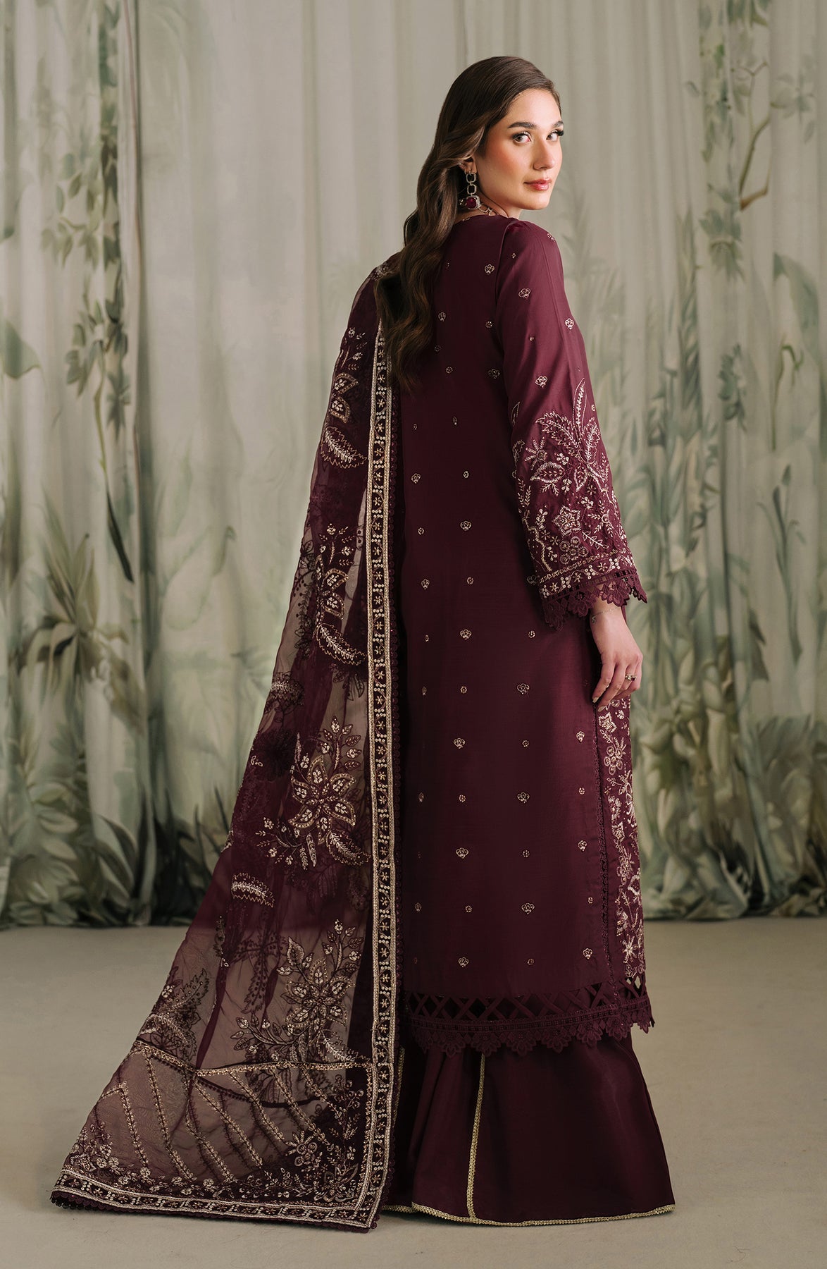 Zarif | Raw Silk | ZRF-RW-04 LIANA - Official Zarif stockist in UK - Sakeena London