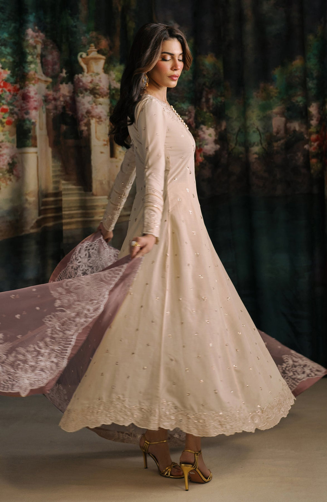 Zarif | Raw Silk | ZRF-RW-01 ANORA - Official Zarif stockist in UK - Sakeena London