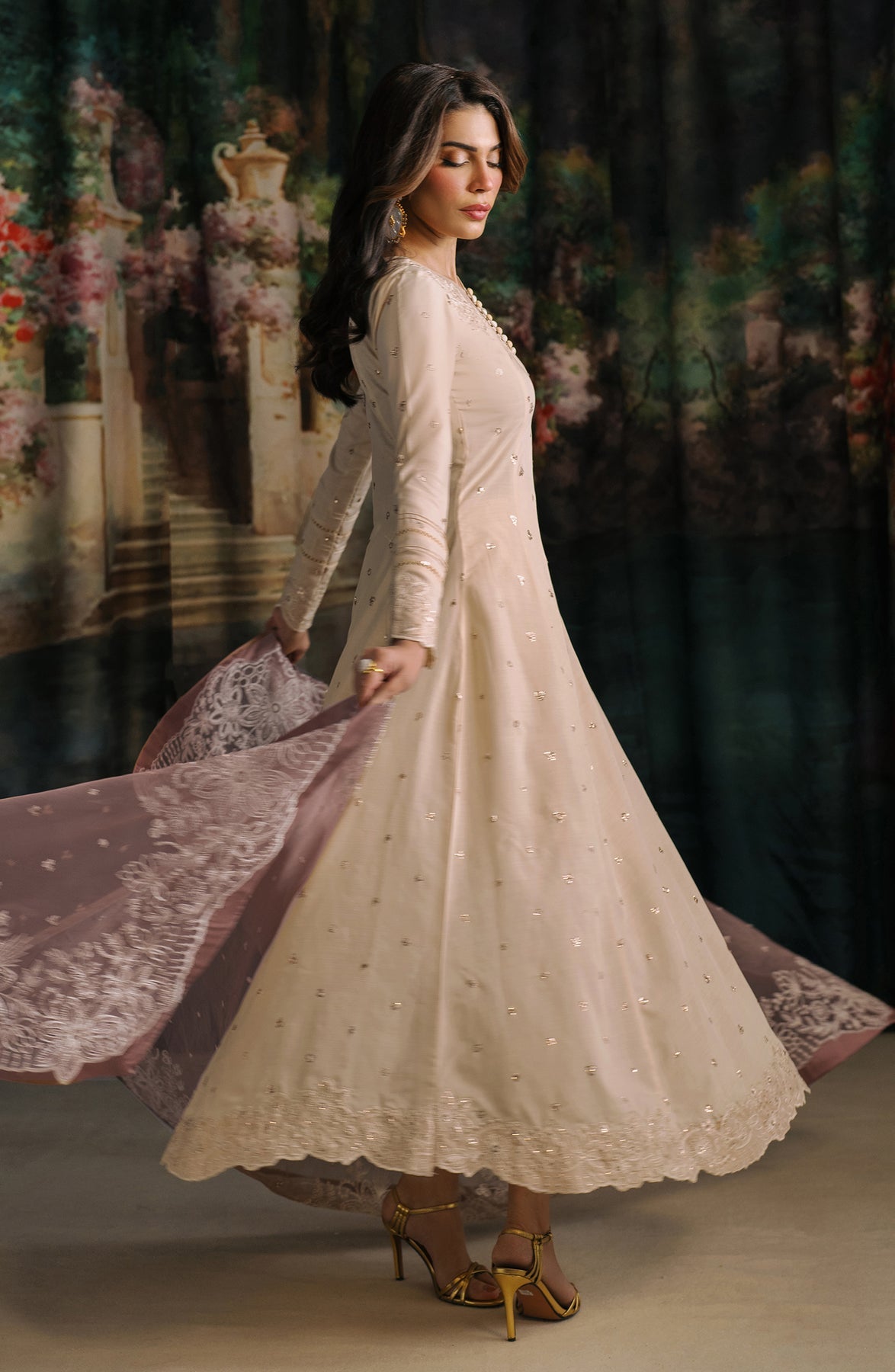 Zarif | Raw Silk | ZRF-RW-01 ANORA - Official Zarif stockist in UK - Sakeena London