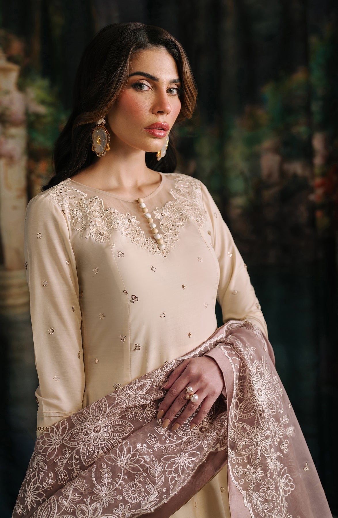 Zarif | Raw Silk | ZRF-RW-01 ANORA - Official Zarif stockist in UK - Sakeena London