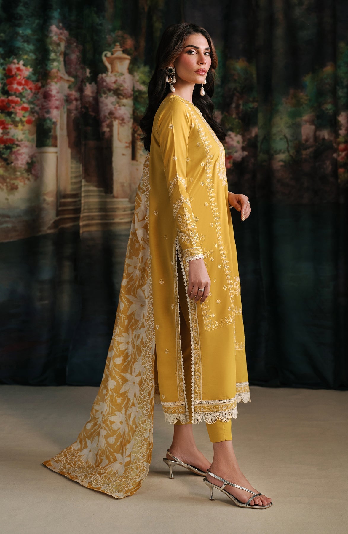 Zarif | Raw Silk | ZRF-RW-06 AZAL - Official Zarif stockist in UK - Sakeena London