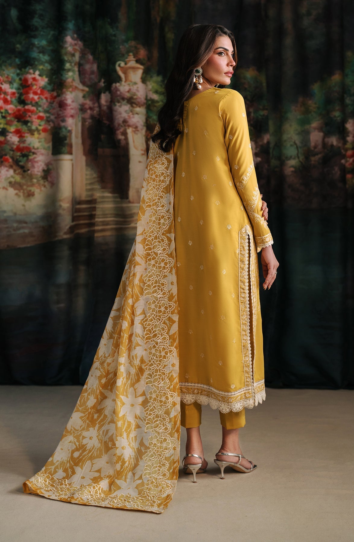 Zarif | Raw Silk | ZRF-RW-06 AZAL - Official Zarif stockist in UK - Sakeena London