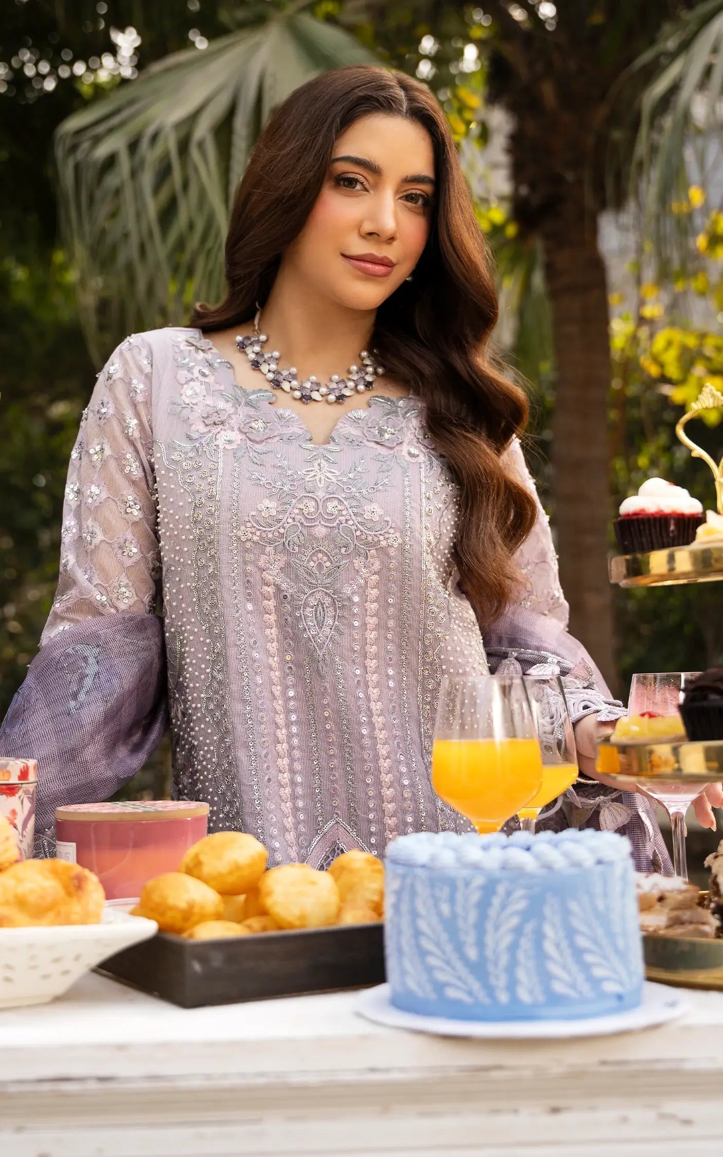 Asifa and Nabeel | Sunehri Eid 25 | Zarlish-(SEF25-02) - Official Asifa and Nabeel stockist in UK - Sakeena London