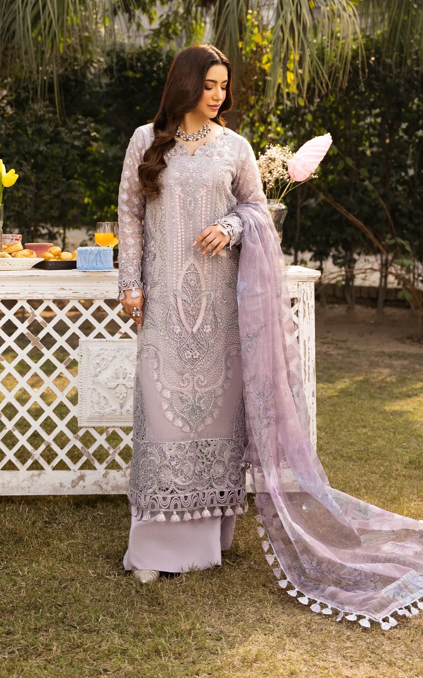 Asifa and Nabeel | Sunehri Eid 25 | Zarlish-(SEF25-02) - Official Asifa and Nabeel stockist in UK - Sakeena London