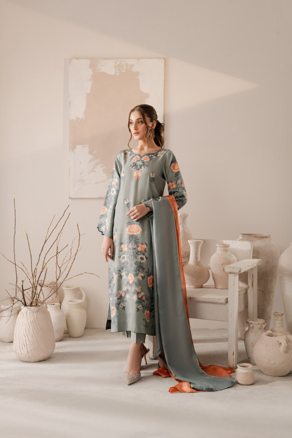 Vintage | Raqsam Winter Drop | Minali - Official Vintage stockist in UK - Sakeena London