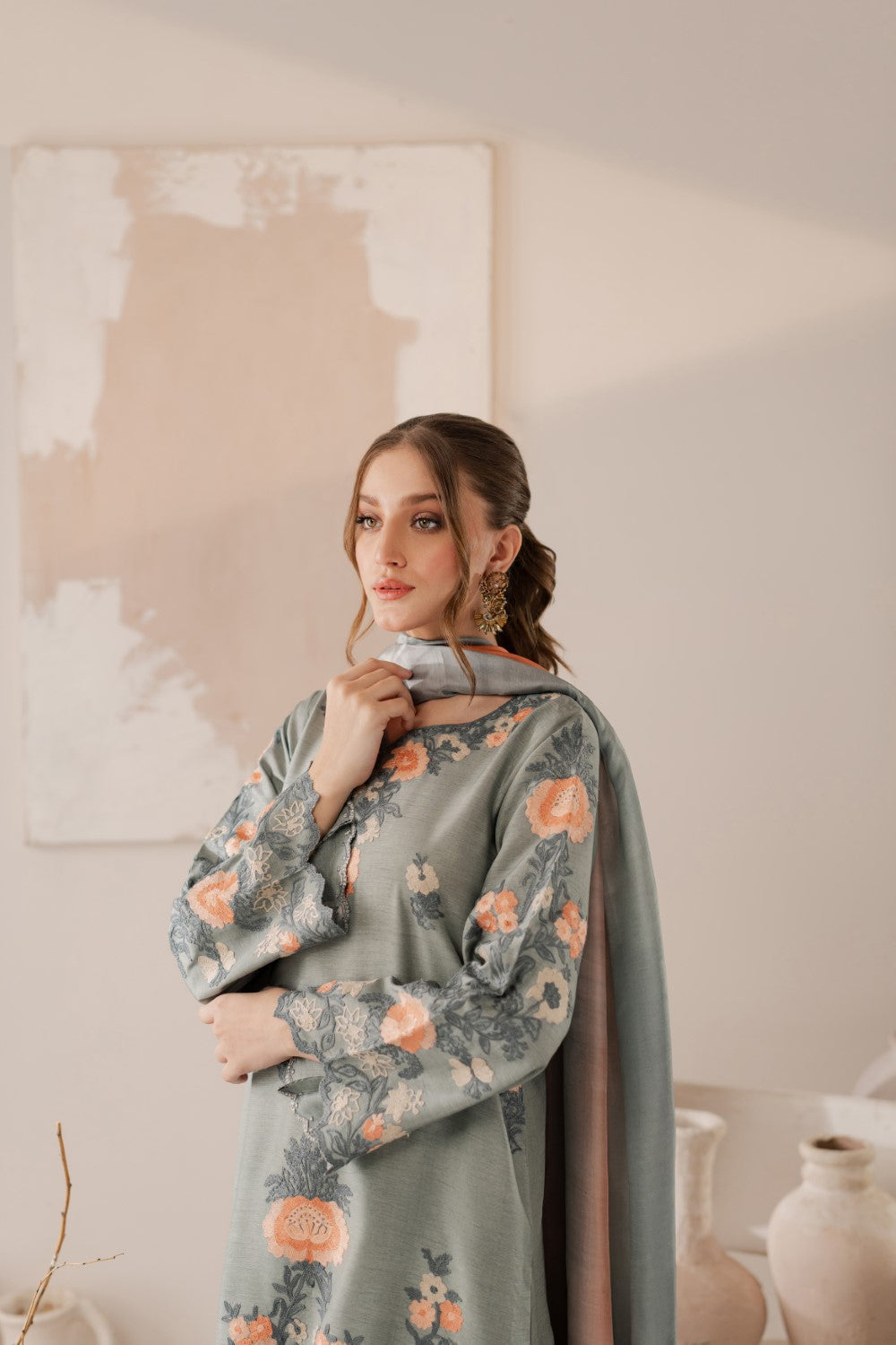 Vintage | Raqsam Winter Drop | Minali - Official Vintage stockist in UK - Sakeena London