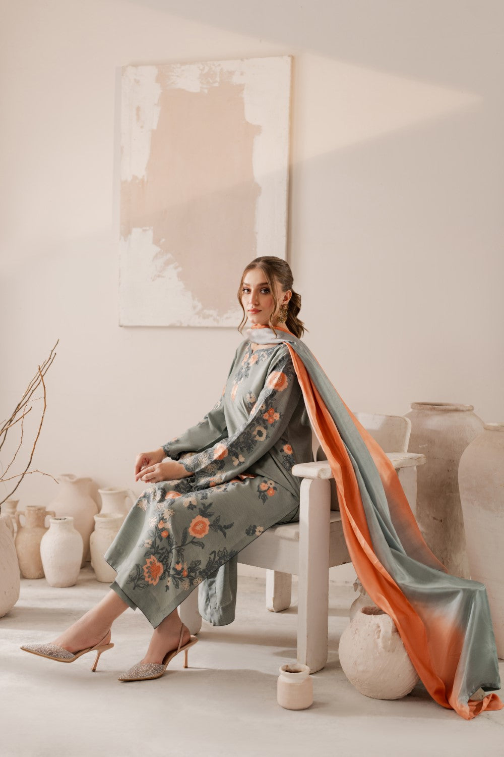 Vintage | Raqsam Winter Drop | Minali - Official Vintage stockist in UK - Sakeena London