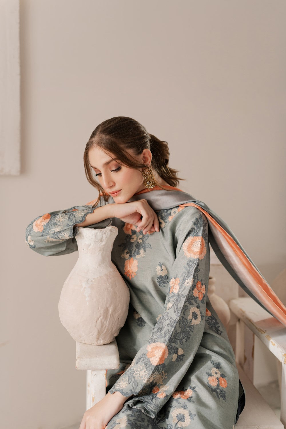 Vintage | Raqsam Winter Drop | Minali - Official Vintage stockist in UK - Sakeena London