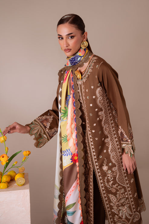 Aabyaan | Miraal Signature Embroidered Viscose 25 | ZARRAH (AV-06) - Official Aabyaan stockist in UK - Sakeena London