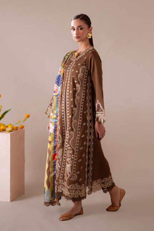 Aabyaan | Miraal Signature Embroidered Viscose 25 | ZARRAH (AV-06) - Official Aabyaan stockist in UK - Sakeena London
