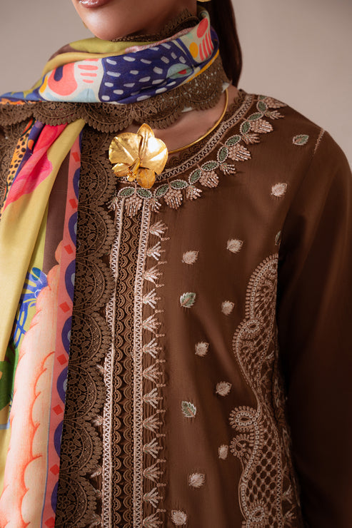 Aabyaan | Miraal Signature Embroidered Viscose 25 | ZARRAH (AV-06) - Official Aabyaan stockist in UK - Sakeena London