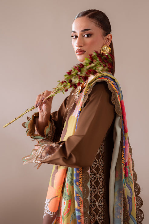 Aabyaan | Miraal Signature Embroidered Viscose 25 | ZARRAH (AV-06) - Official Aabyaan stockist in UK - Sakeena London