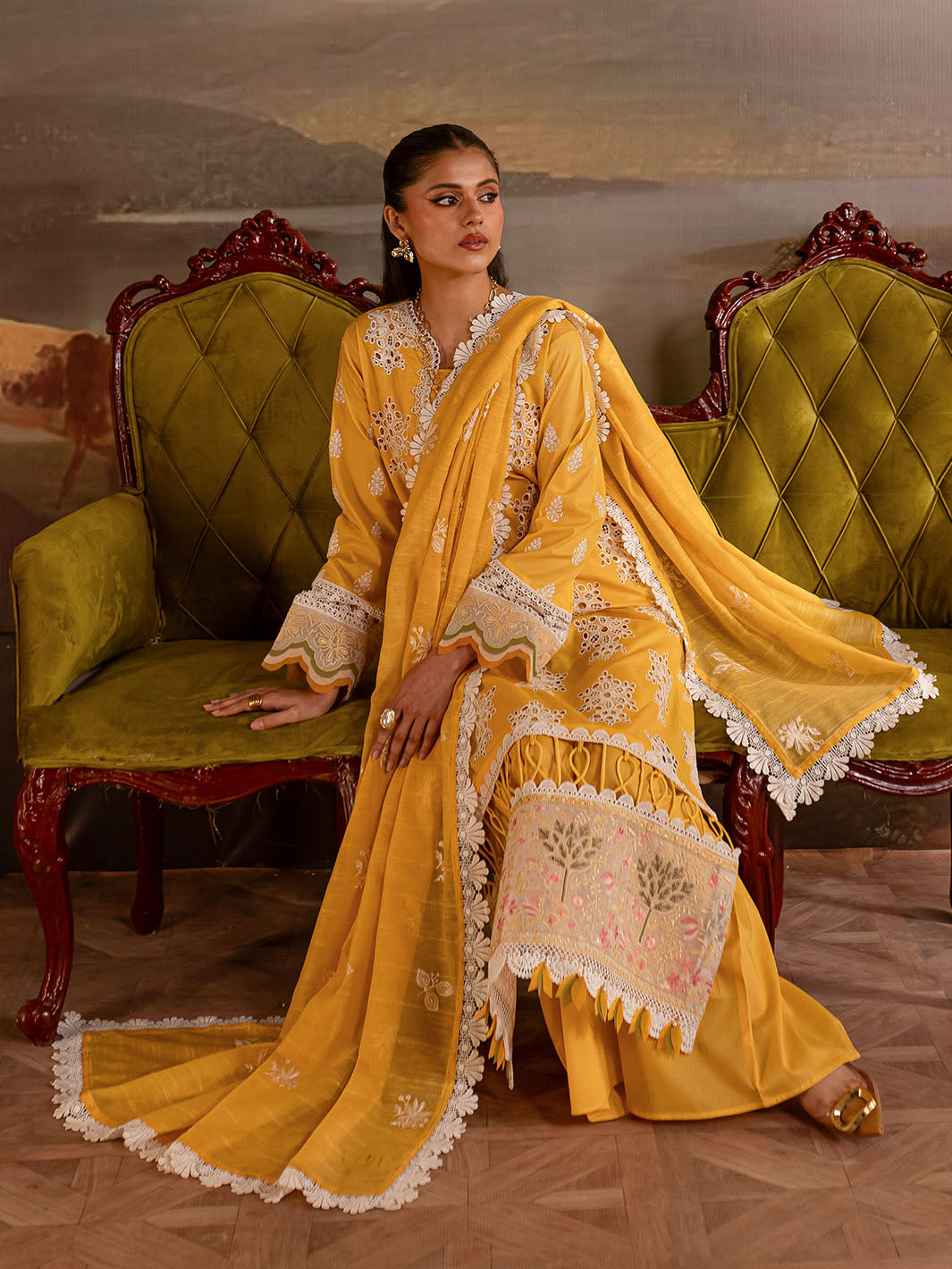 Mahnur | Twilight Luxury Lawn 25 | ZENIA - Official Mahnur stockist in UK - Sakeena London