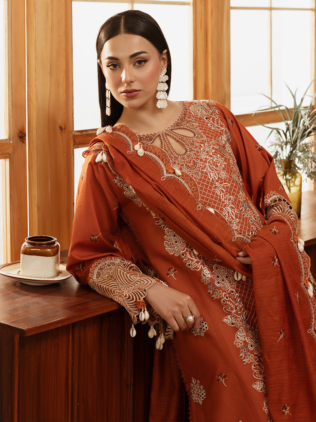 Mahnur | Florence Luxury Lawn 25 | ZIMAL - Official Mahnur stockist in UK - Sakeena London