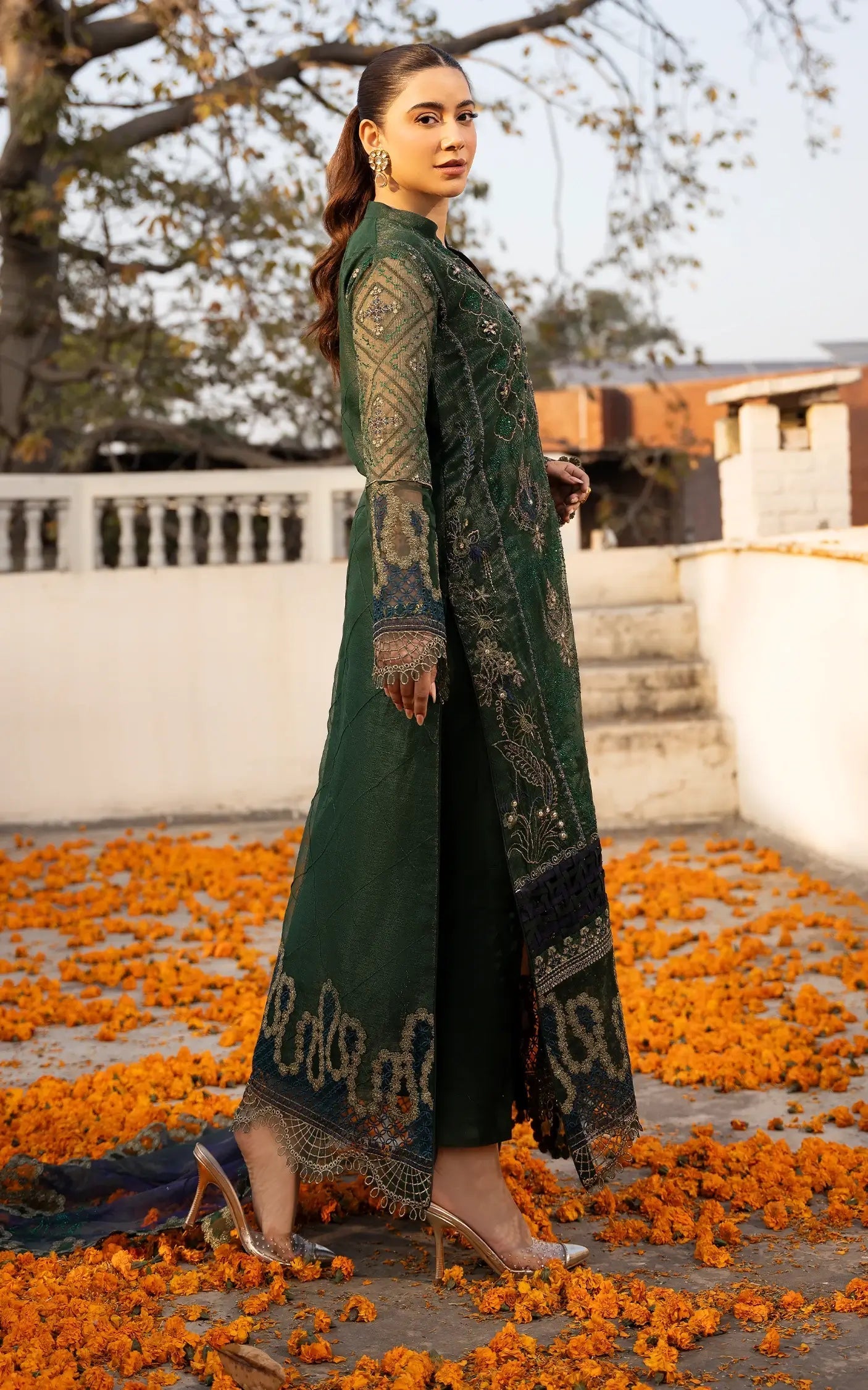 Asifa and Nabeel | Sunehri Eid 25 | Zohra-(SEF25-04) - Official Asifa and Nabeel stockist in UK - Sakeena London