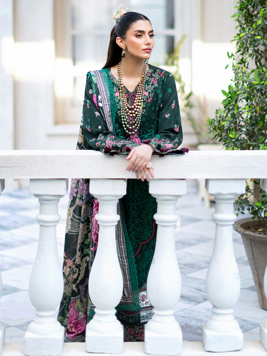 Mahnur | Sophie Luxury Lawn 25 | Zoya - Official Mahnur stockist in UK - Sakeena London