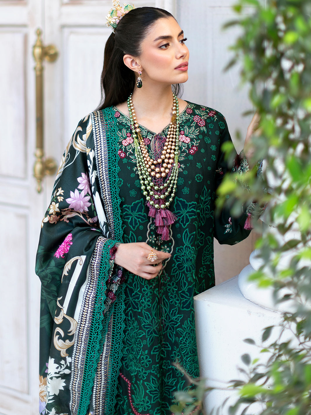 Mahnur | Sophie Luxury Lawn 25 | Zoya - Official Mahnur stockist in UK - Sakeena London