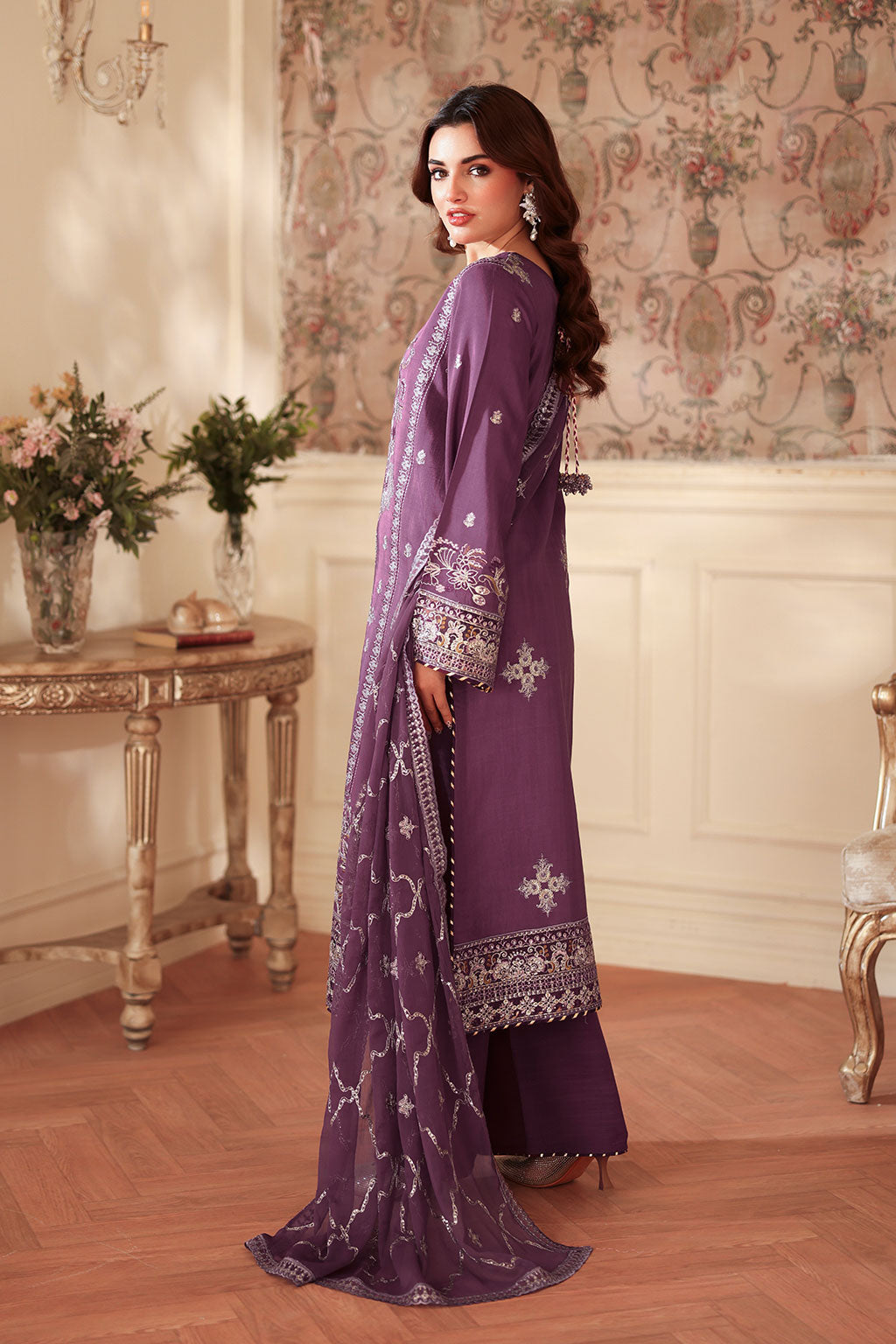 Ramsha | Aangan Luxury Raw silk | AA-208 - Official Ramsha stockist in UK - Sakeena London