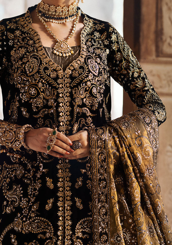 Aik Atelier | Dastoor Velvet 24 | DASTOOR - LOOK 08 - Official Aik Atelier stockist in UK - Sakeena London