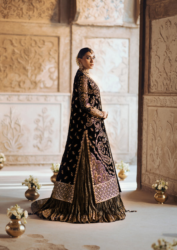 Aik Atelier | Dastoor Velvet 24 | DASTOOR - LOOK 08 - Official Aik Atelier stockist in UK - Sakeena London