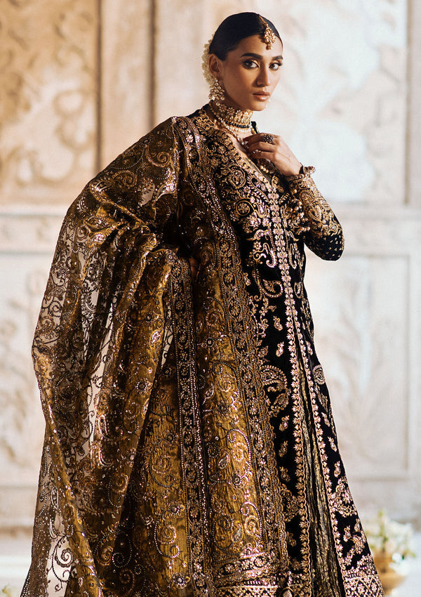Aik Atelier | Dastoor Velvet 24 | DASTOOR - LOOK 08 - Official Aik Atelier stockist in UK - Sakeena London