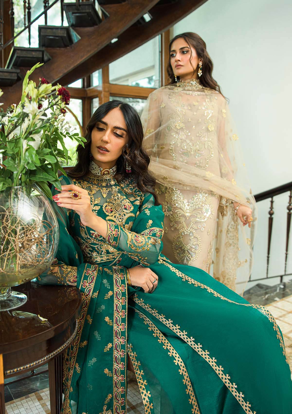 Aik Atelier | Formals Collection | GLOSSIER - LOOK 01 - Official Aik Atelier stockist in UK - Sakeena London