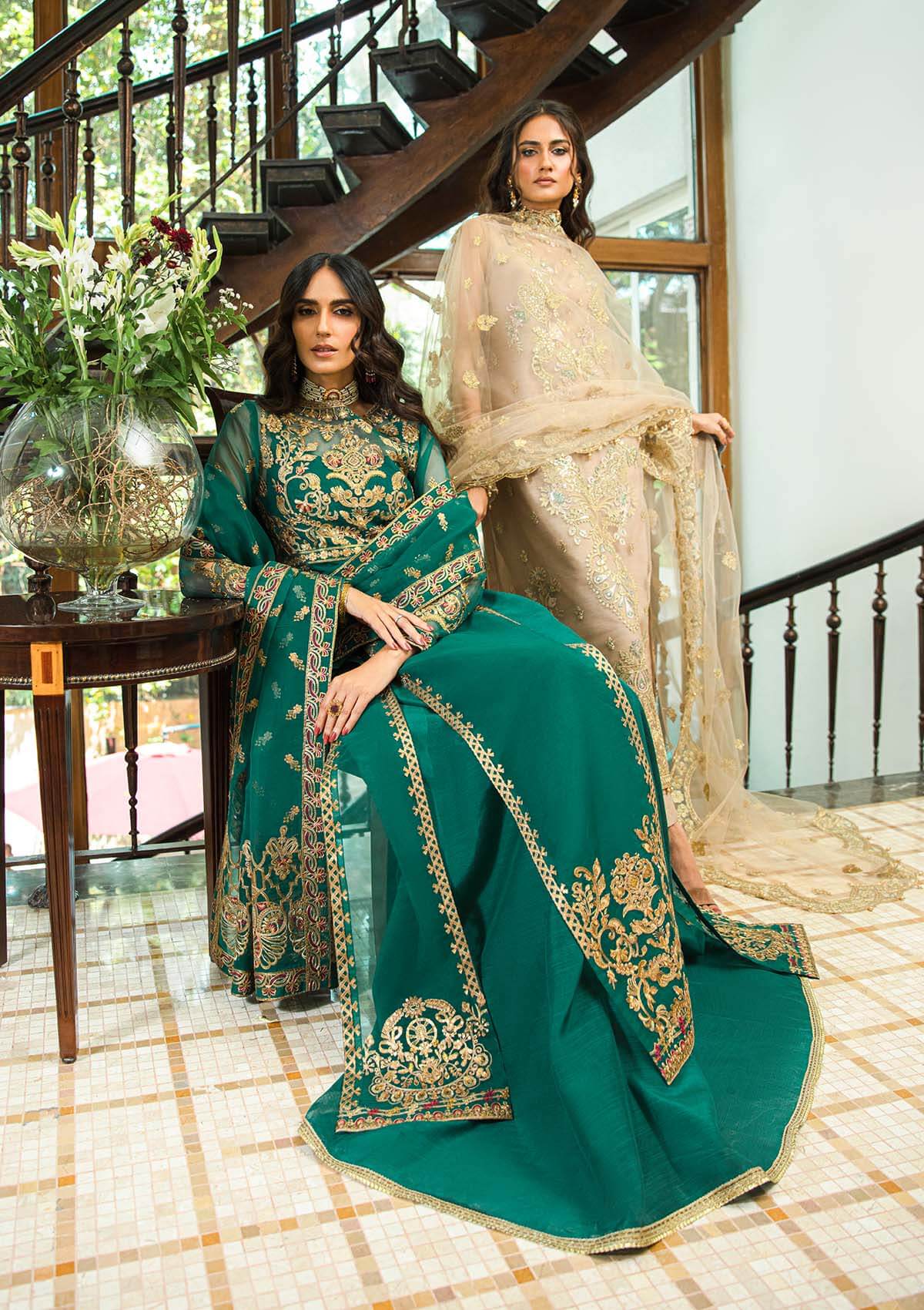 Aik Atelier | Formals Collection | GLOSSIER - LOOK 01 - Official Aik Atelier stockist in UK - Sakeena London