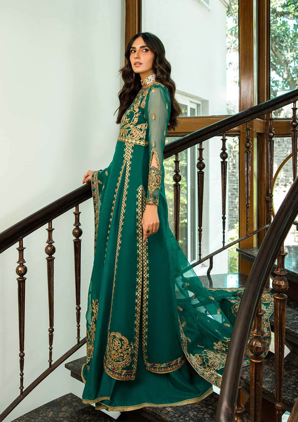 Aik Atelier | Formals Collection | GLOSSIER - LOOK 01 - Official Aik Atelier stockist in UK - Sakeena London