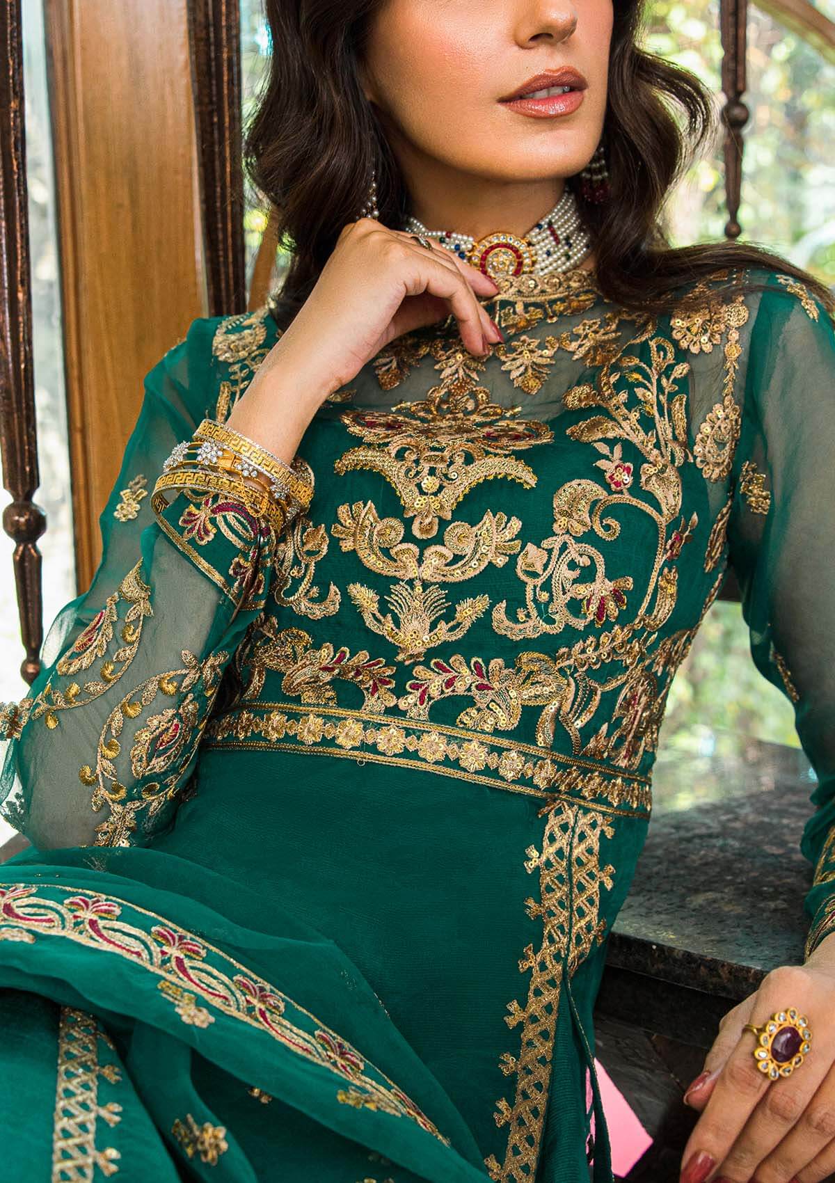 Aik Atelier | Formals Collection | GLOSSIER - LOOK 01 - Official Aik Atelier stockist in UK - Sakeena London