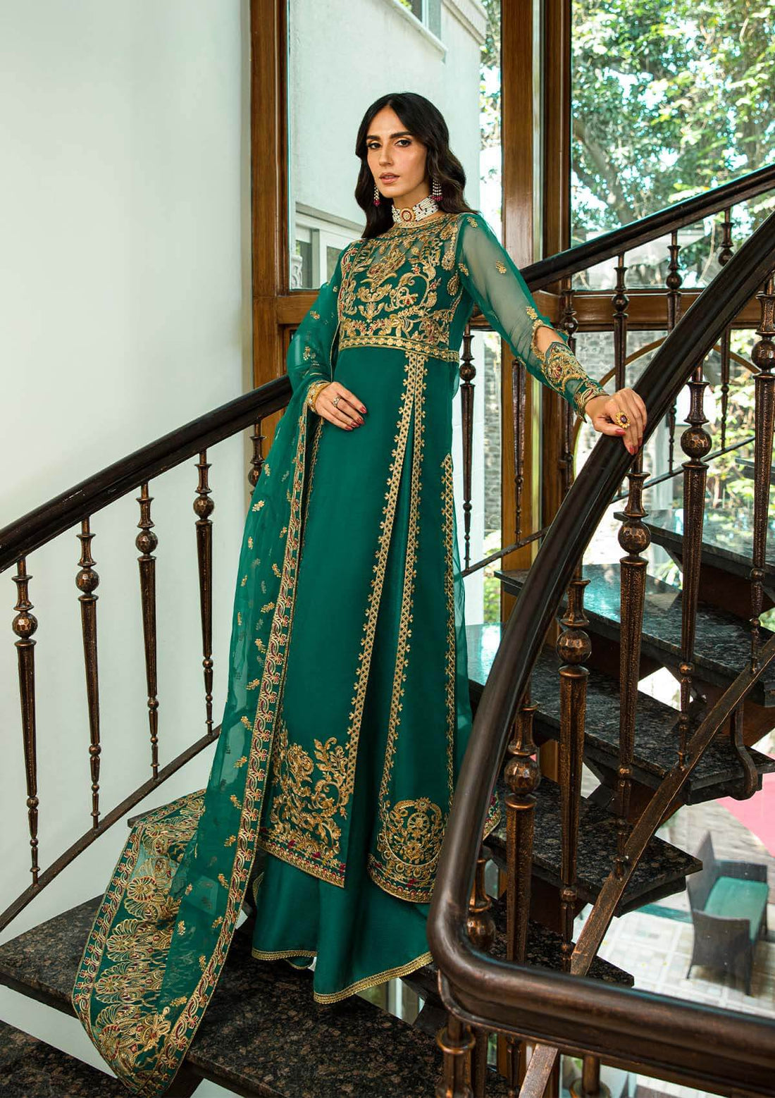 Aik Atelier | Formals Collection | GLOSSIER - LOOK 01 - Official Aik Atelier stockist in UK - Sakeena London
