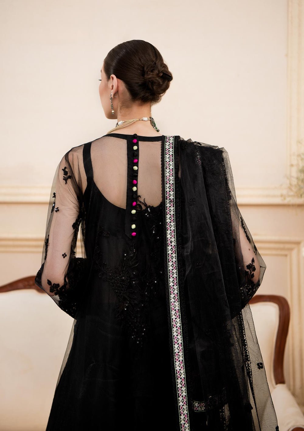 Aik Atelier | Formals Collection | LUMIERE - LOOK 02 - Official Aik Atelier stockist in UK - Sakeena London