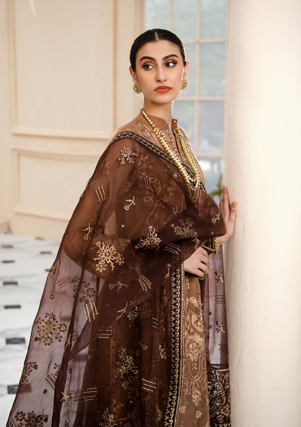 Aik Atelier | Formals Collection | LUMIERE - LOOK 04 - Official Aik Atelier stockist in UK - Sakeena London