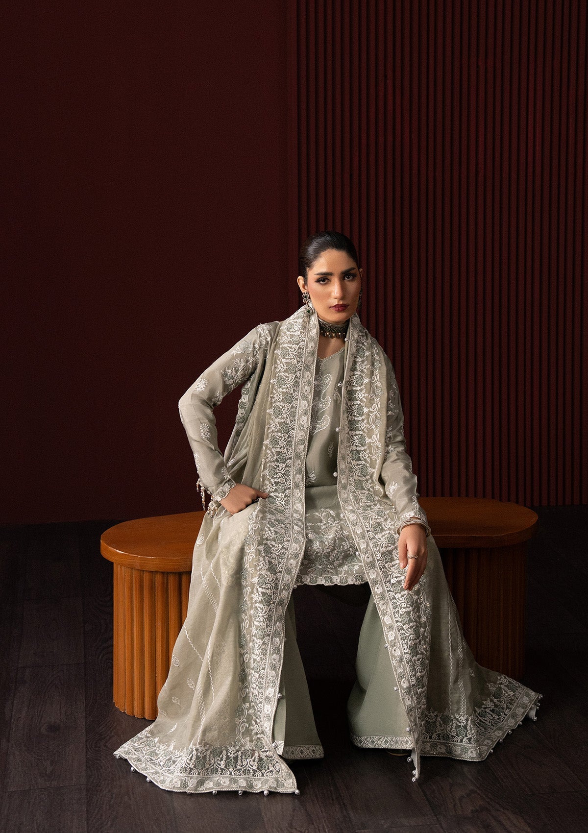 Aik Atelier | Lady Aik 25 | LOOK 06 - Official Aik Atelier stockist in UK - Sakeena London