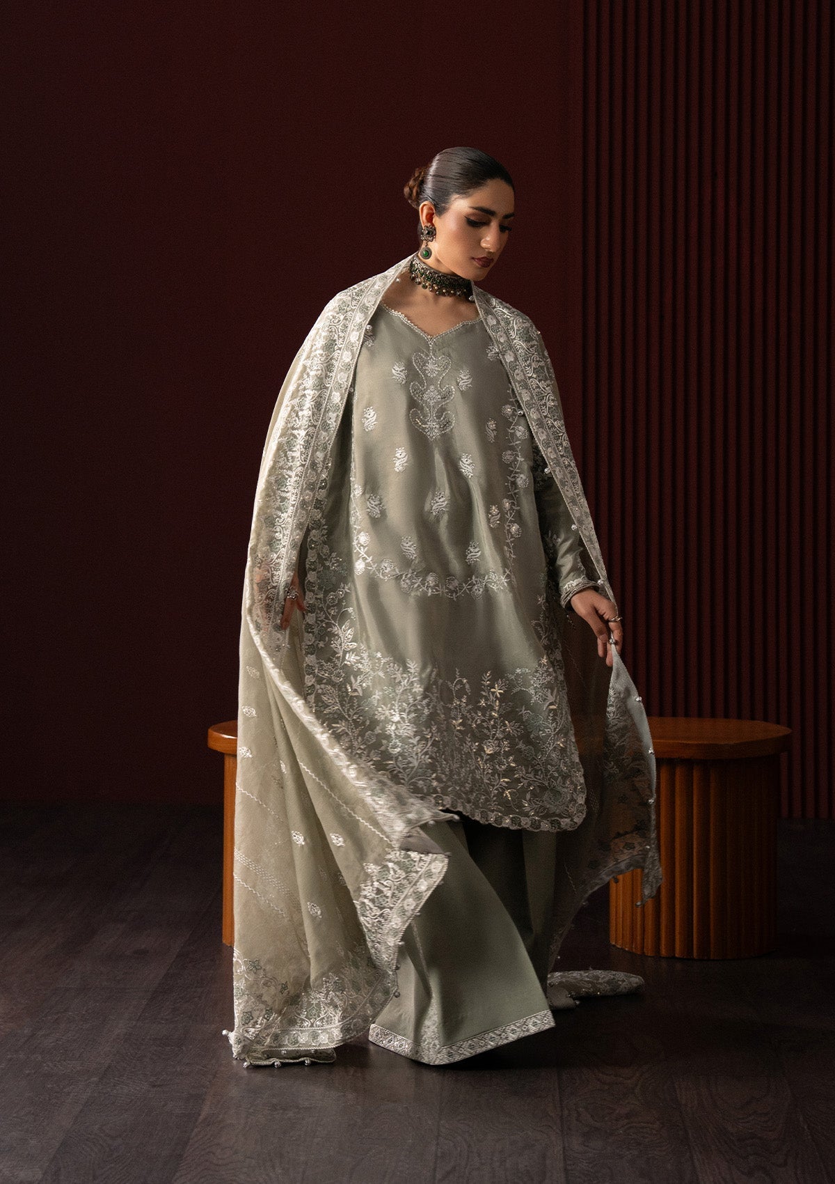 Aik Atelier | Lady Aik 25 | LOOK 06 - Official Aik Atelier stockist in UK - Sakeena London