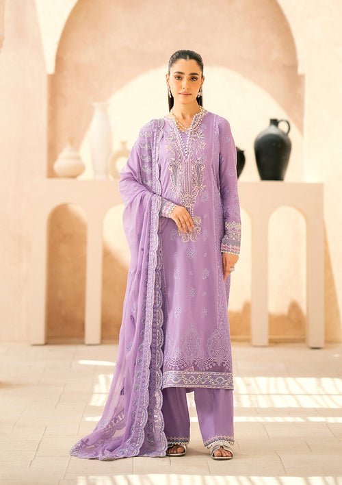 Aik Atelier | Lawn 24 | LOOK 04 A - Official Aik Atelier stockist in UK - Sakeena London