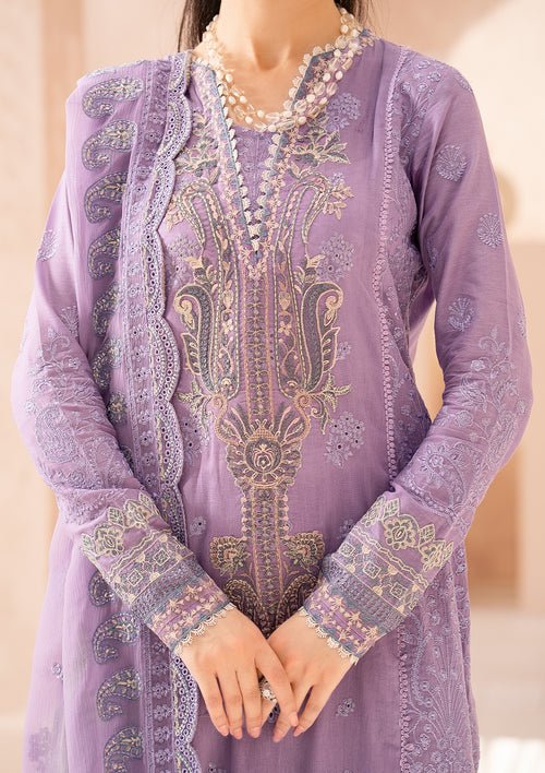 Aik Atelier | Lawn 24 | LOOK 04 A - Official Aik Atelier stockist in UK - Sakeena London