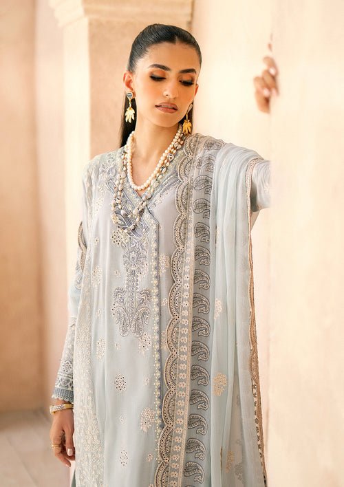 Aik Atelier | Lawn 24 | LOOK 04 B - Official Aik Atelier stockist in UK - Sakeena London