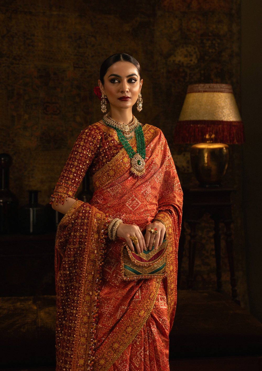 Aik Atelier | Sari Edit 25 | LOOK 02 - Official Aik Atelier stockist in UK - Sakeena London