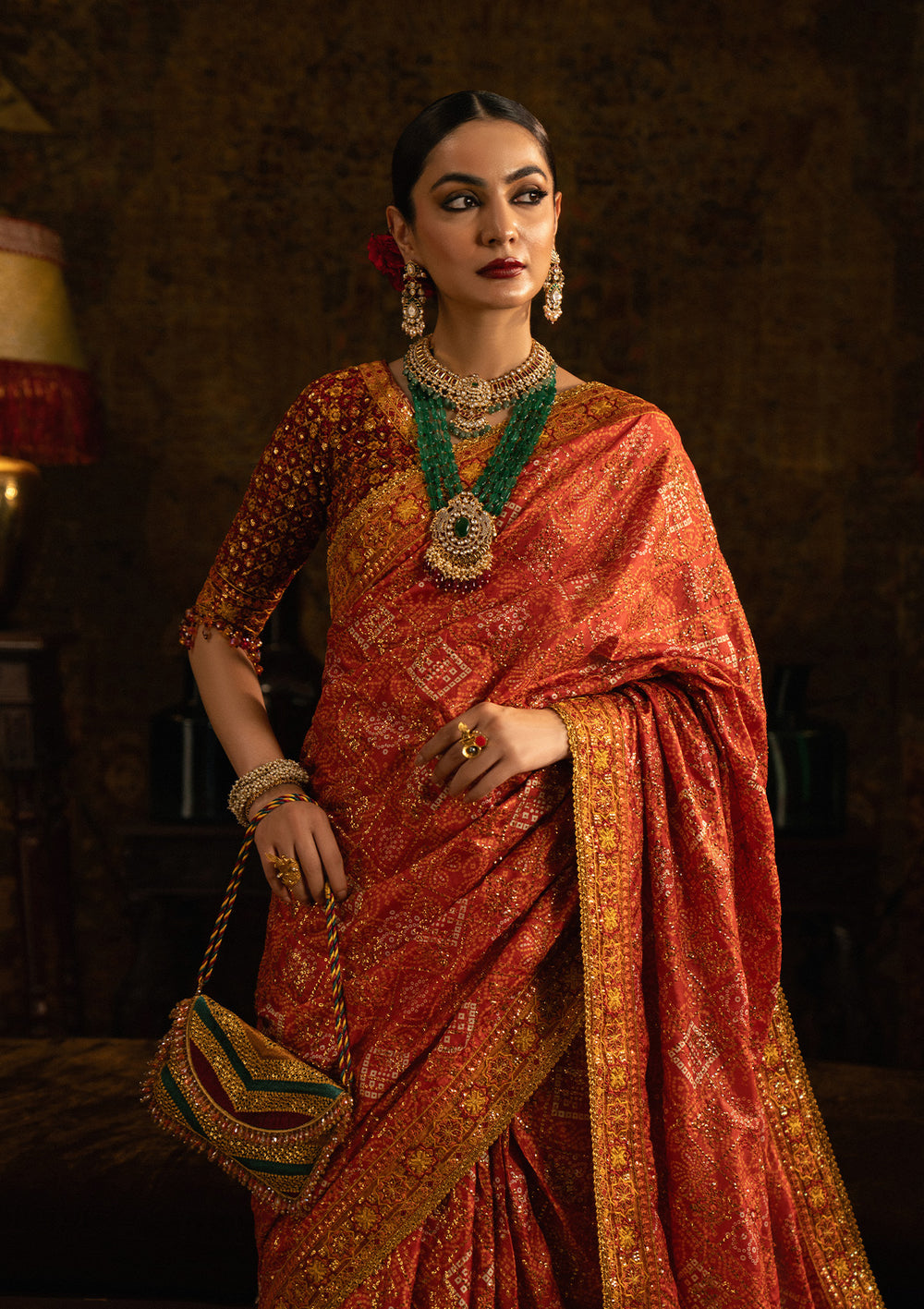 Aik Atelier | Sari Edit 25 | LOOK 02 - Official Aik Atelier stockist in UK - Sakeena London